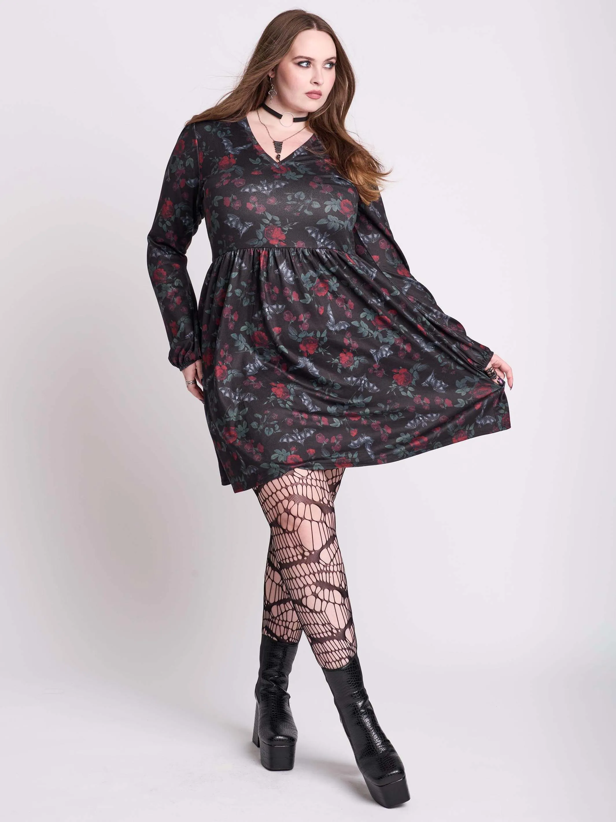 Bat's Roost Skater Dress