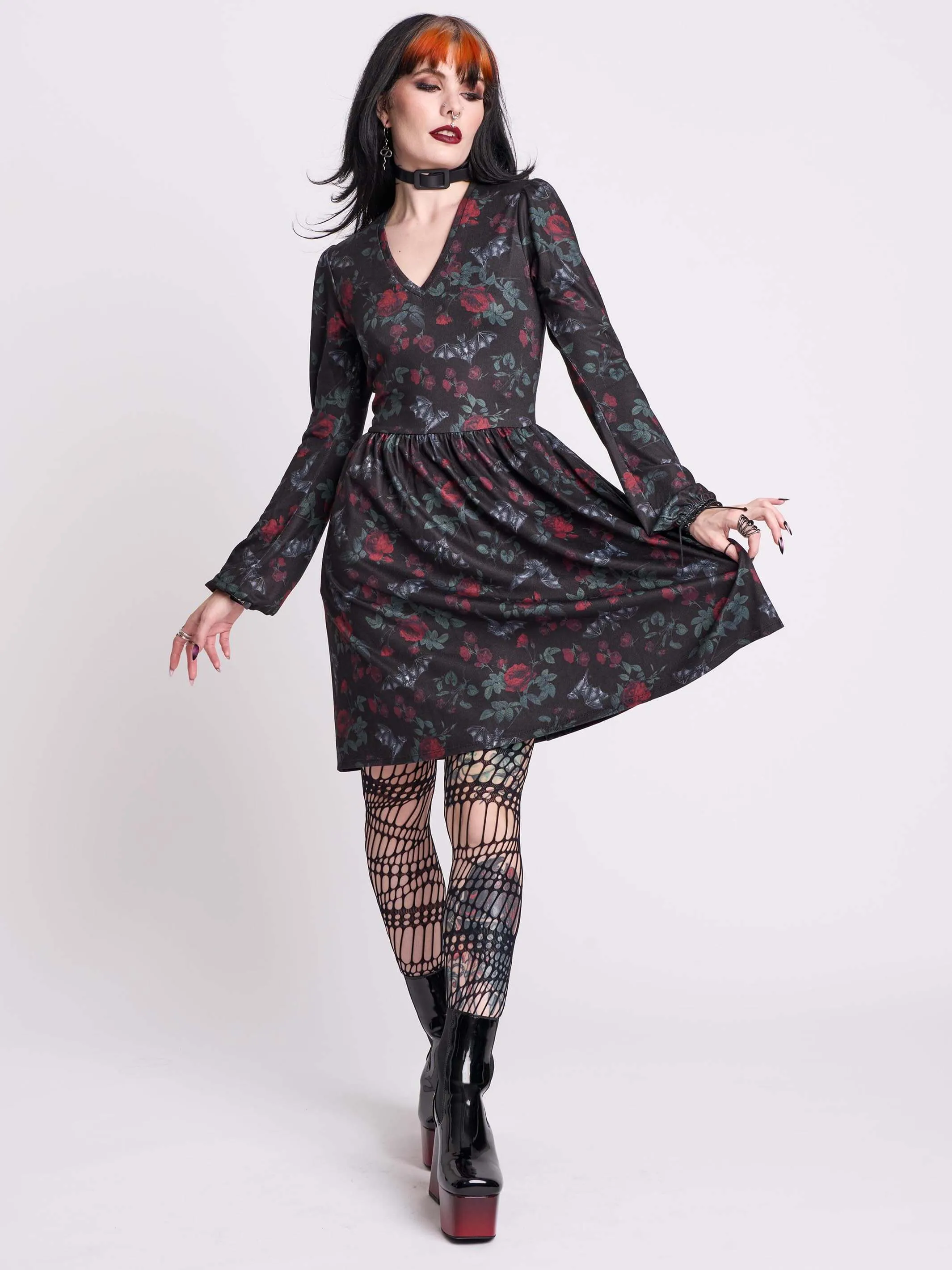 Bat's Roost Skater Dress