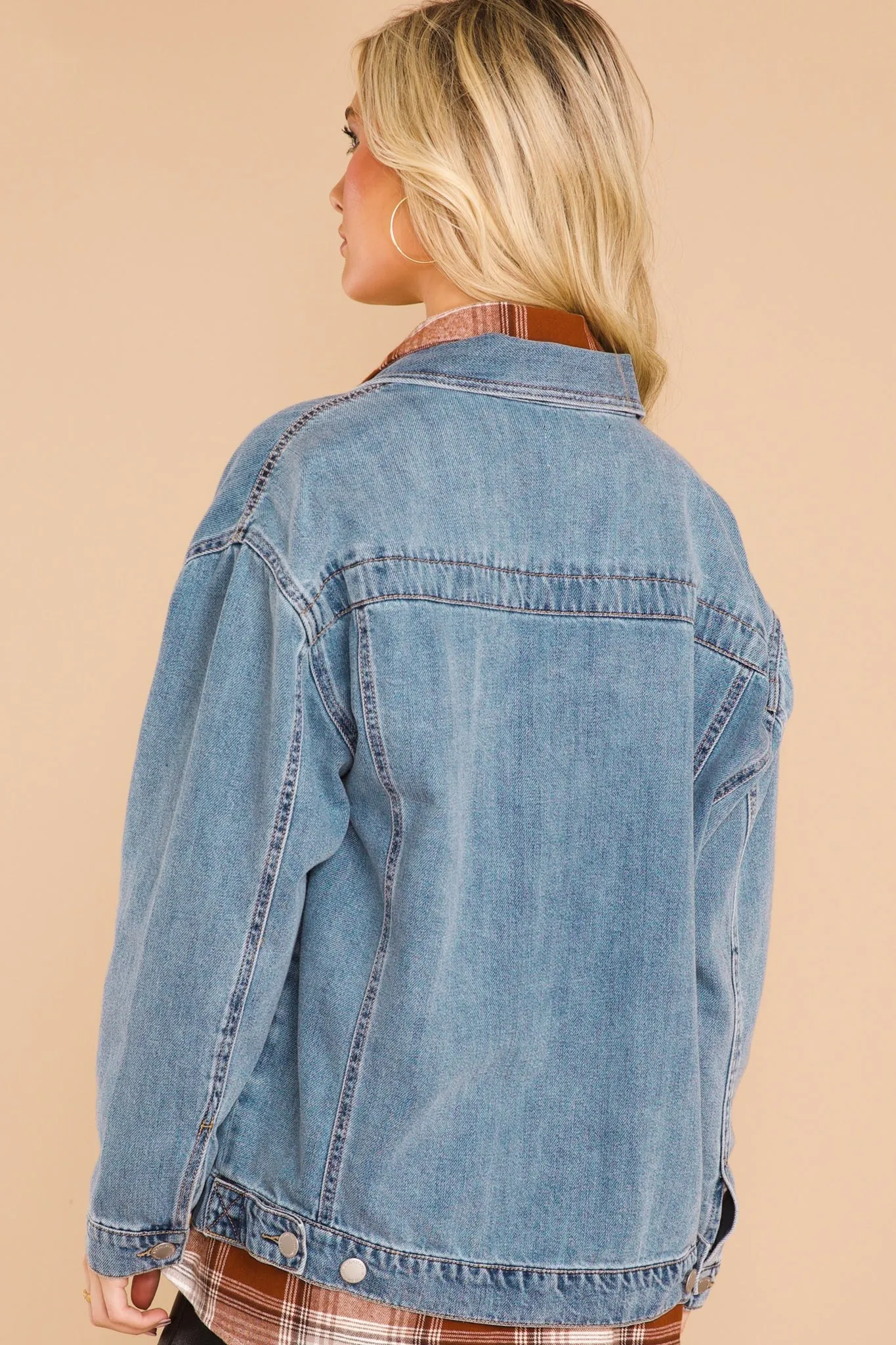 Cease The Day Light Wash Denim Jacket