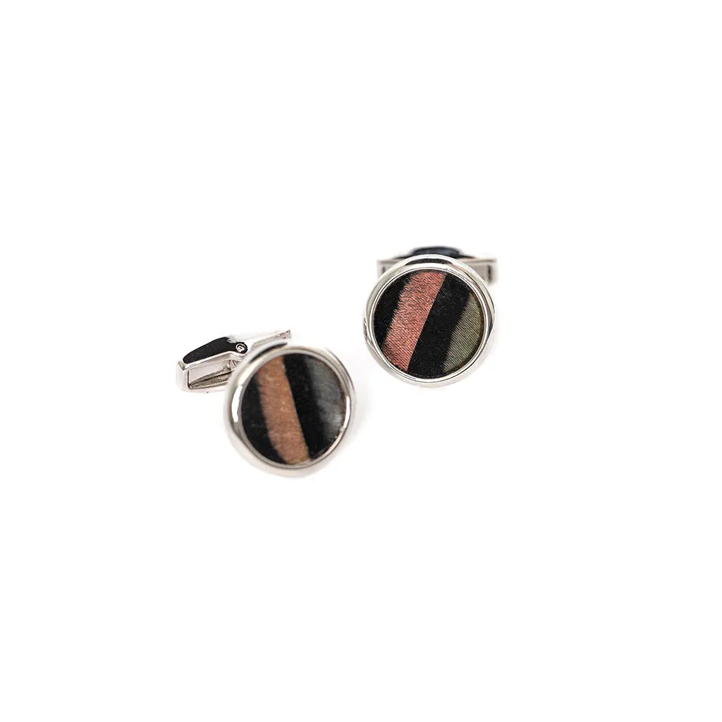 Daufuskie Cufflinks Rhodium