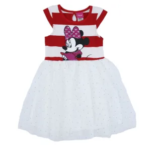 Disney Sparkle Tutu Dress With Striped Bodice - Minnie