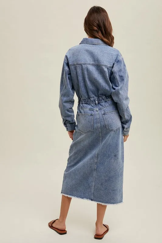 Downtown Denim Dress