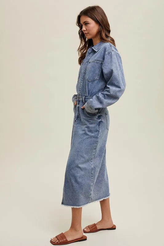 Downtown Denim Dress