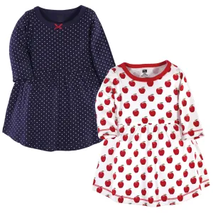 Hudson Baby Cotton Dresses, Apple