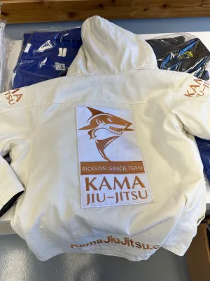 Kama Jiu-Jitsu Denim Jacket Natural Color