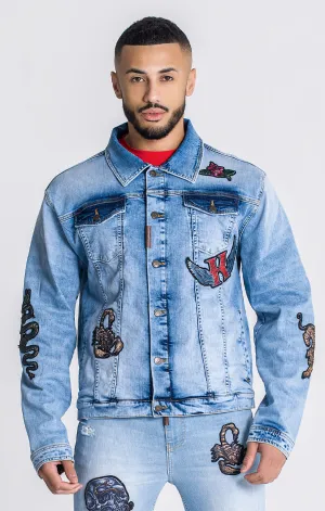 Light Blue Royals Denim Jacket