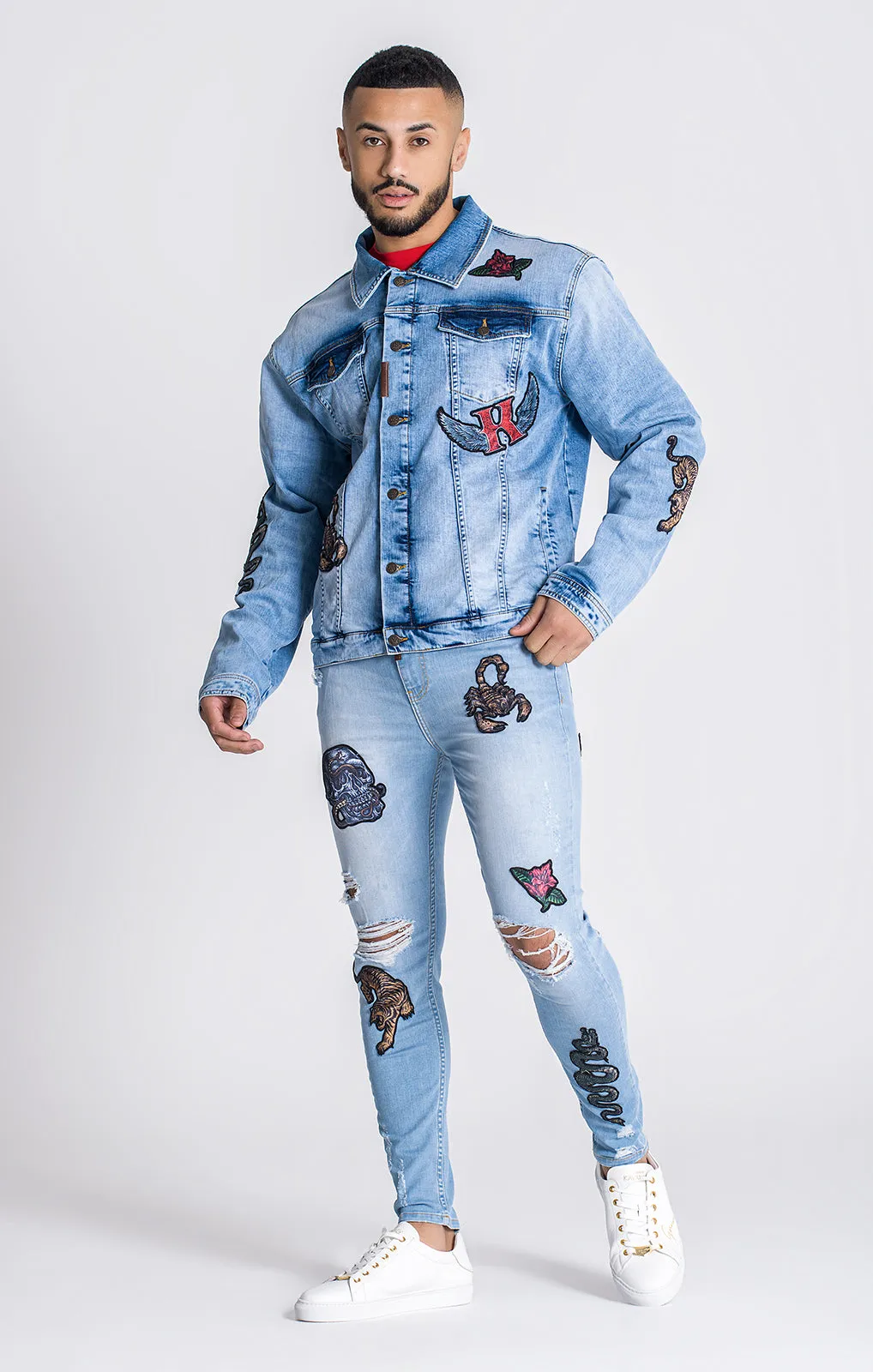 Light Blue Royals Denim Jacket