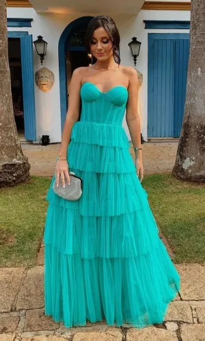 Long Prom Dresses, Popular Newest Evening Dresses, Wedding Guest Dresses