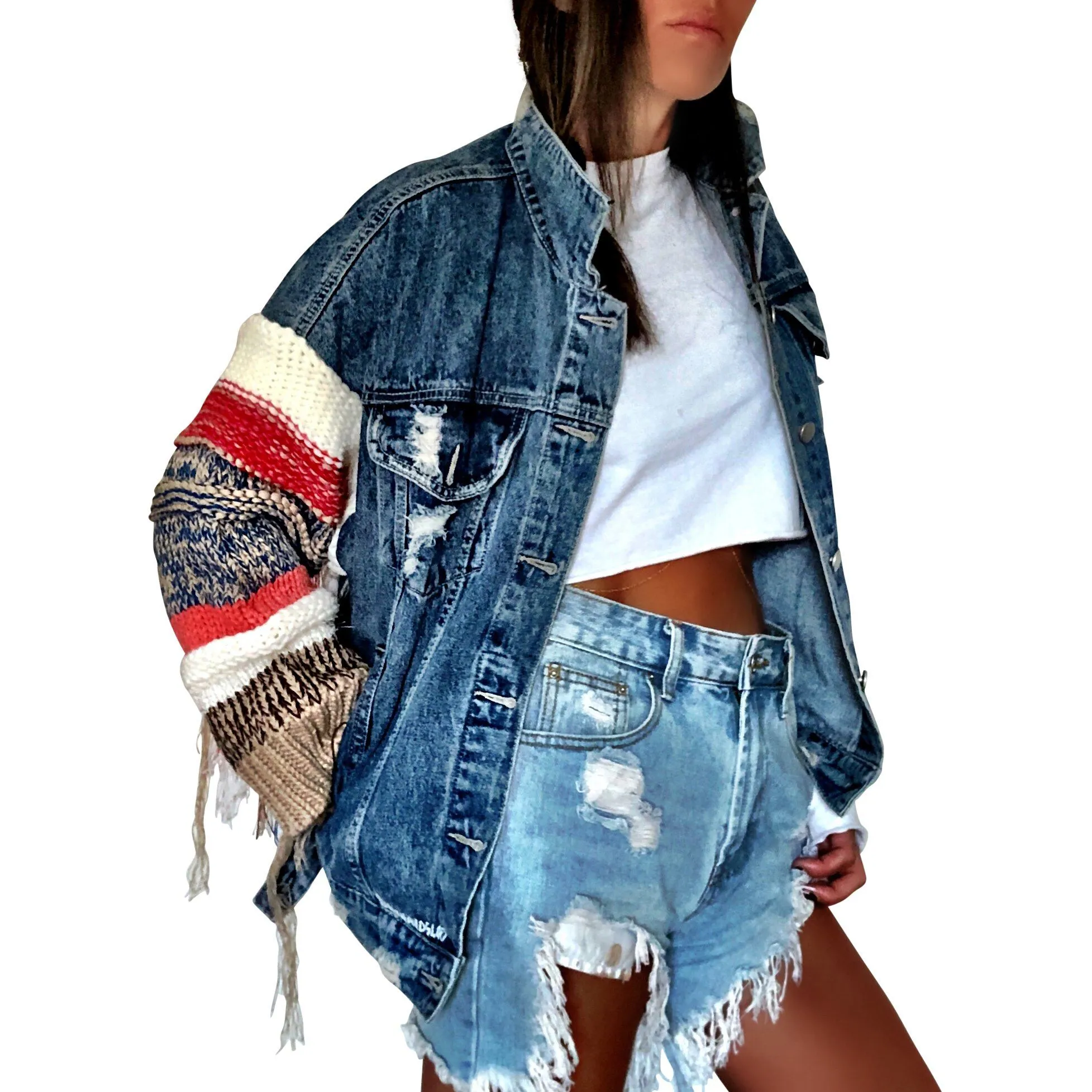 'NAVIGATING' DENIM JACKET