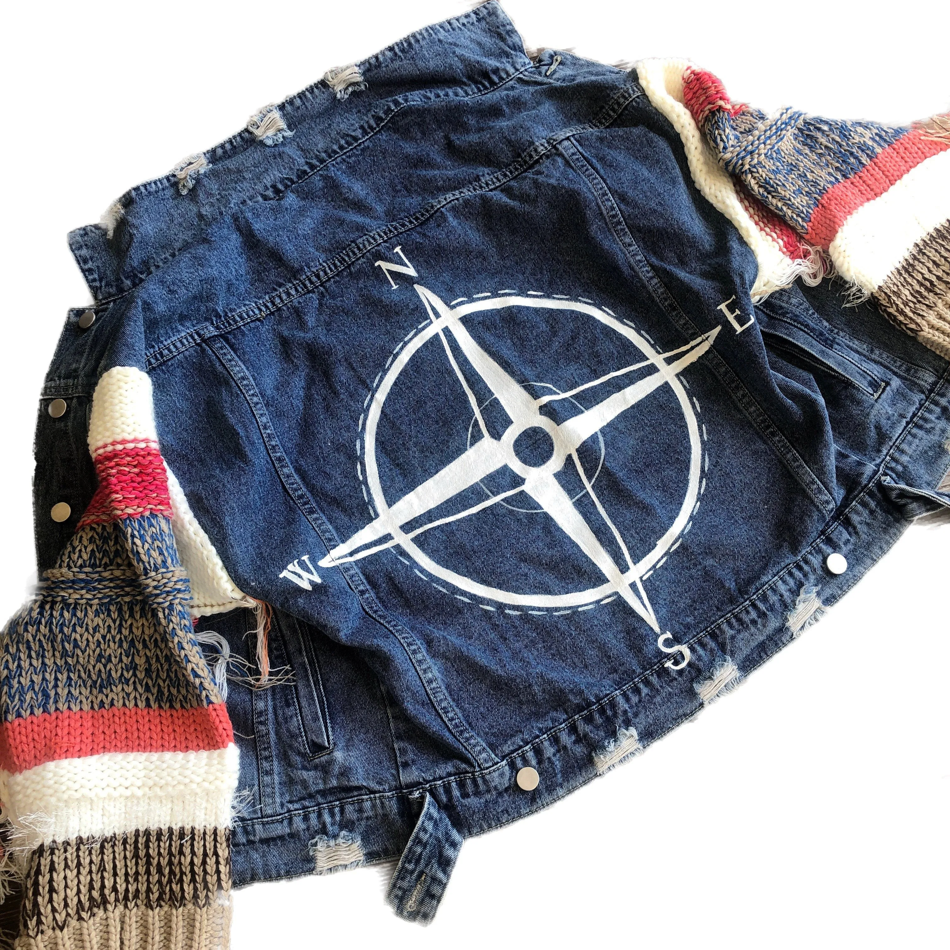 'NAVIGATING' DENIM JACKET