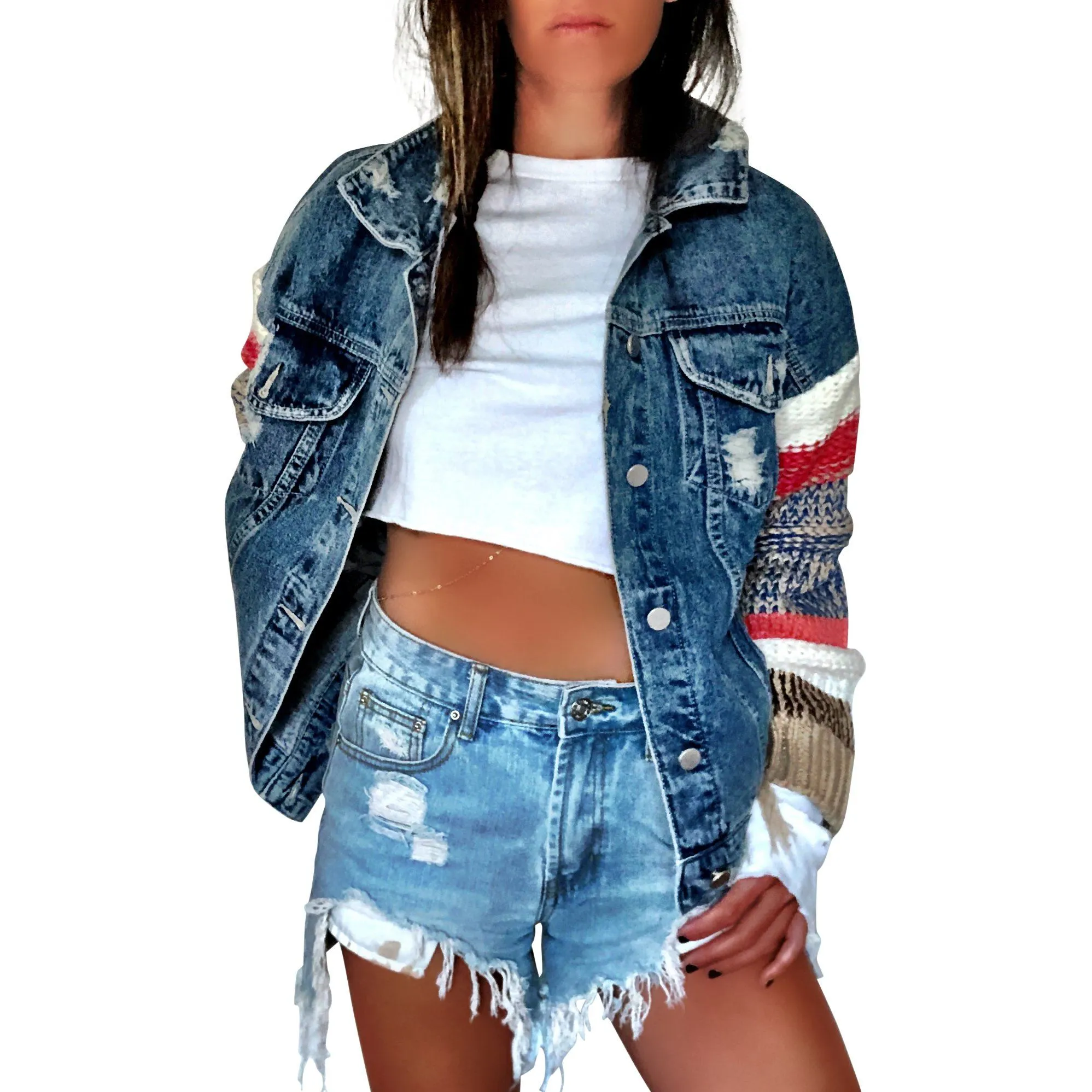 'NAVIGATING' DENIM JACKET