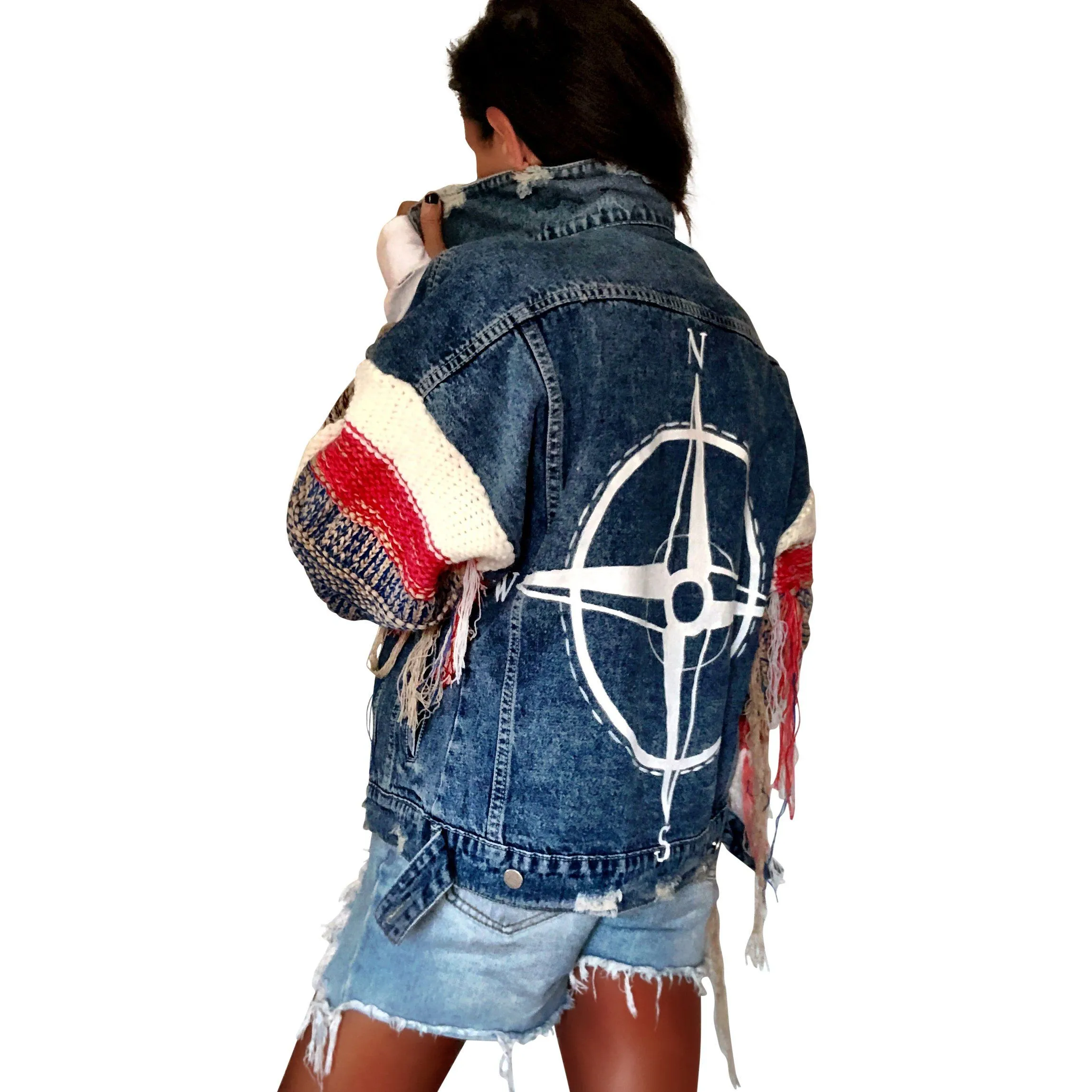 'NAVIGATING' DENIM JACKET