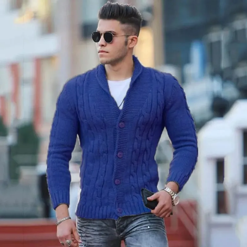 New Autumn Men's Vintage Winter Clothes Cardigans Streetwear S4391208