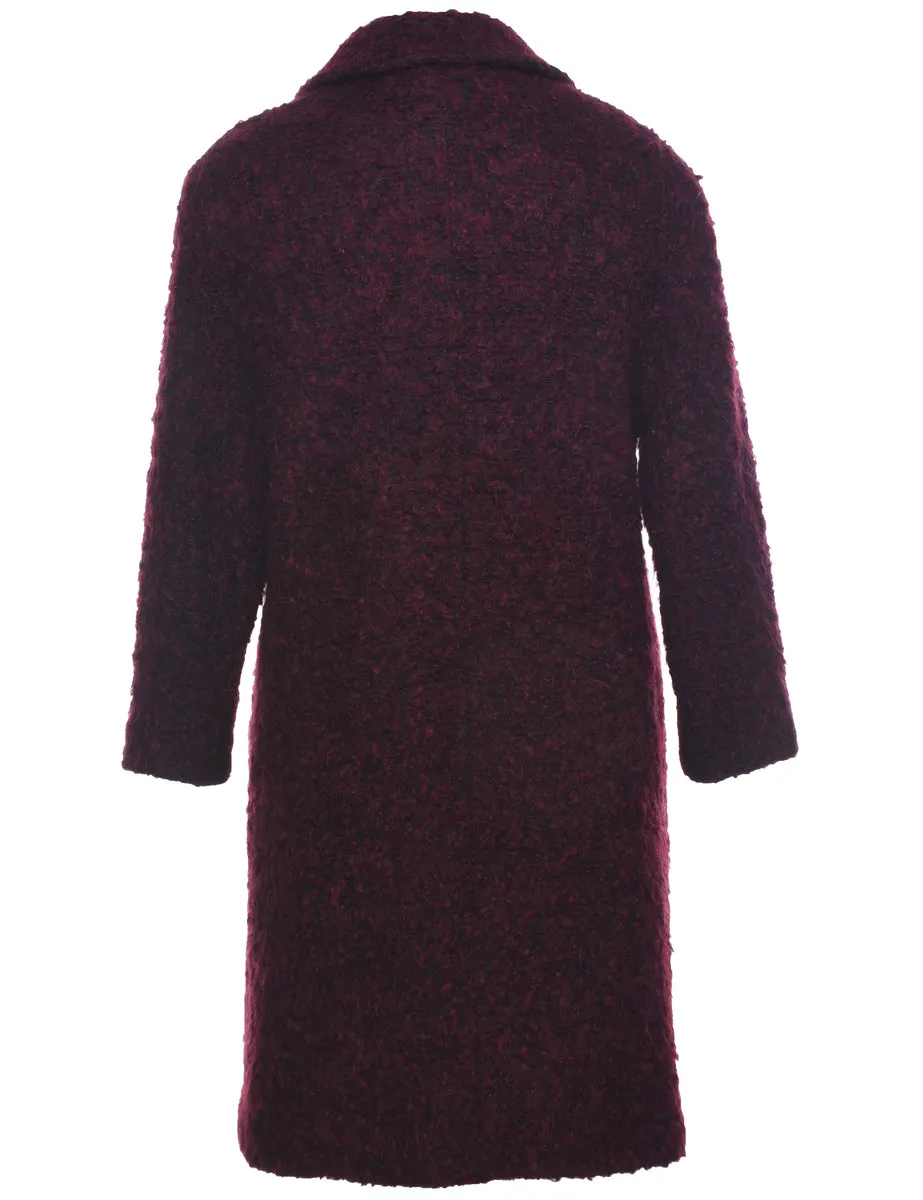 Plum Coat - M