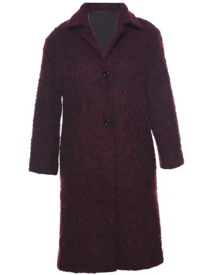 Plum Coat - M