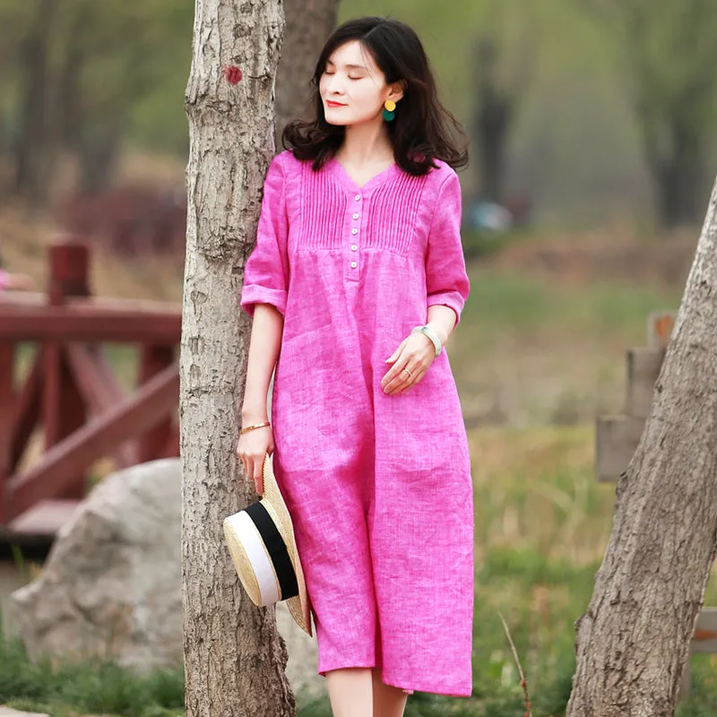 Purple Women Dresses Casual Summer Women Dresses Long Women Dresses MDYP97510