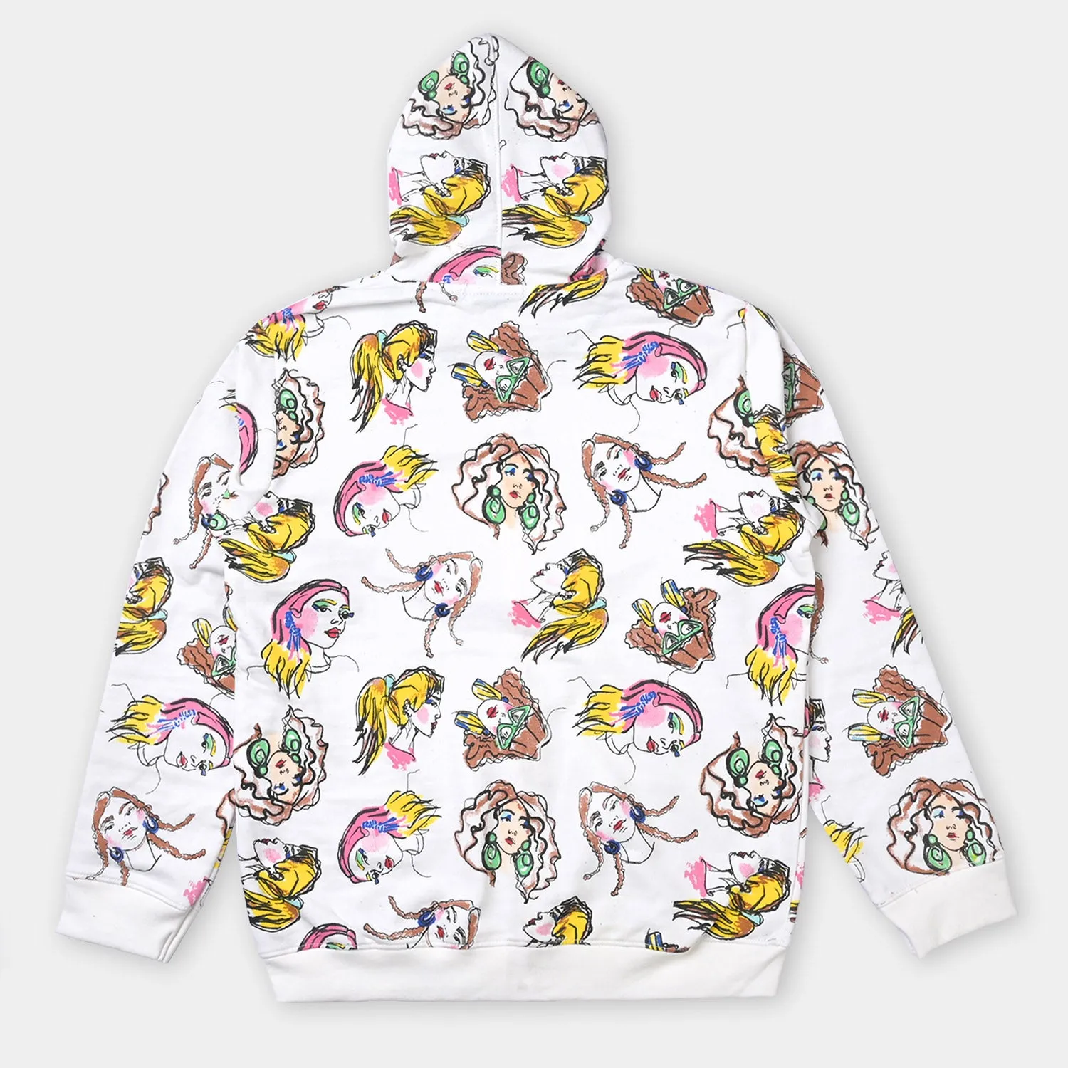 Teens Girls Fleece Printed Jacket