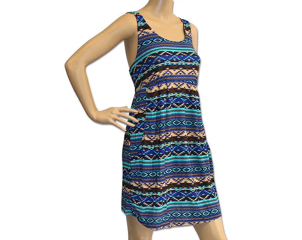 Tribal Print Short Sundresses Maxi Dresses