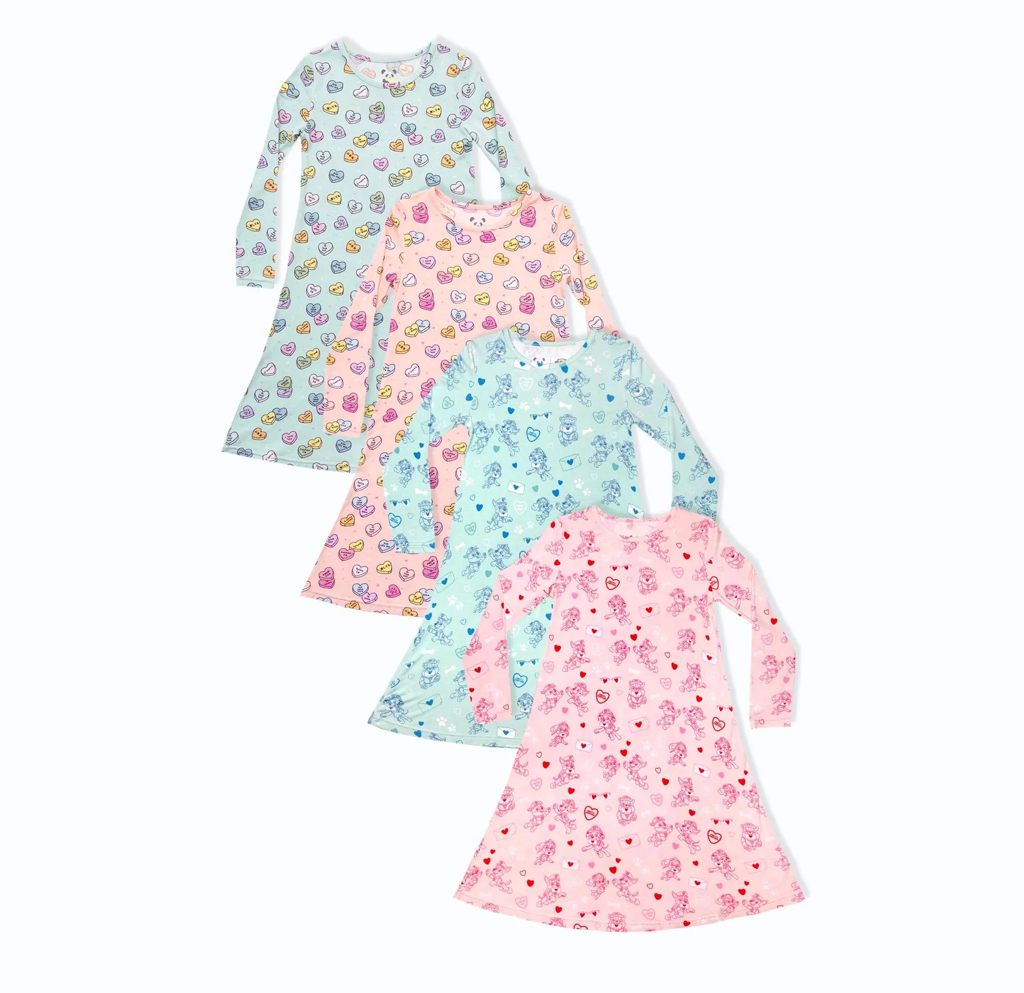 Valentine's Dress Bundle - Girls' Long Sleeve Dresses