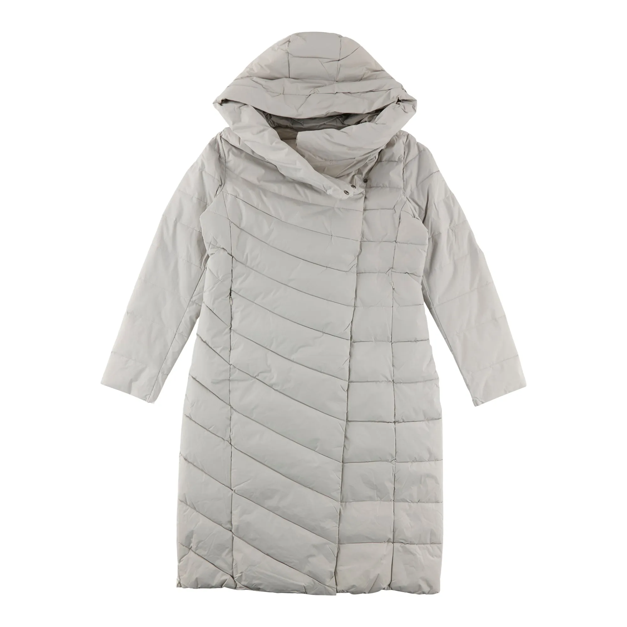 Women's Long Quilted Winter Jacket