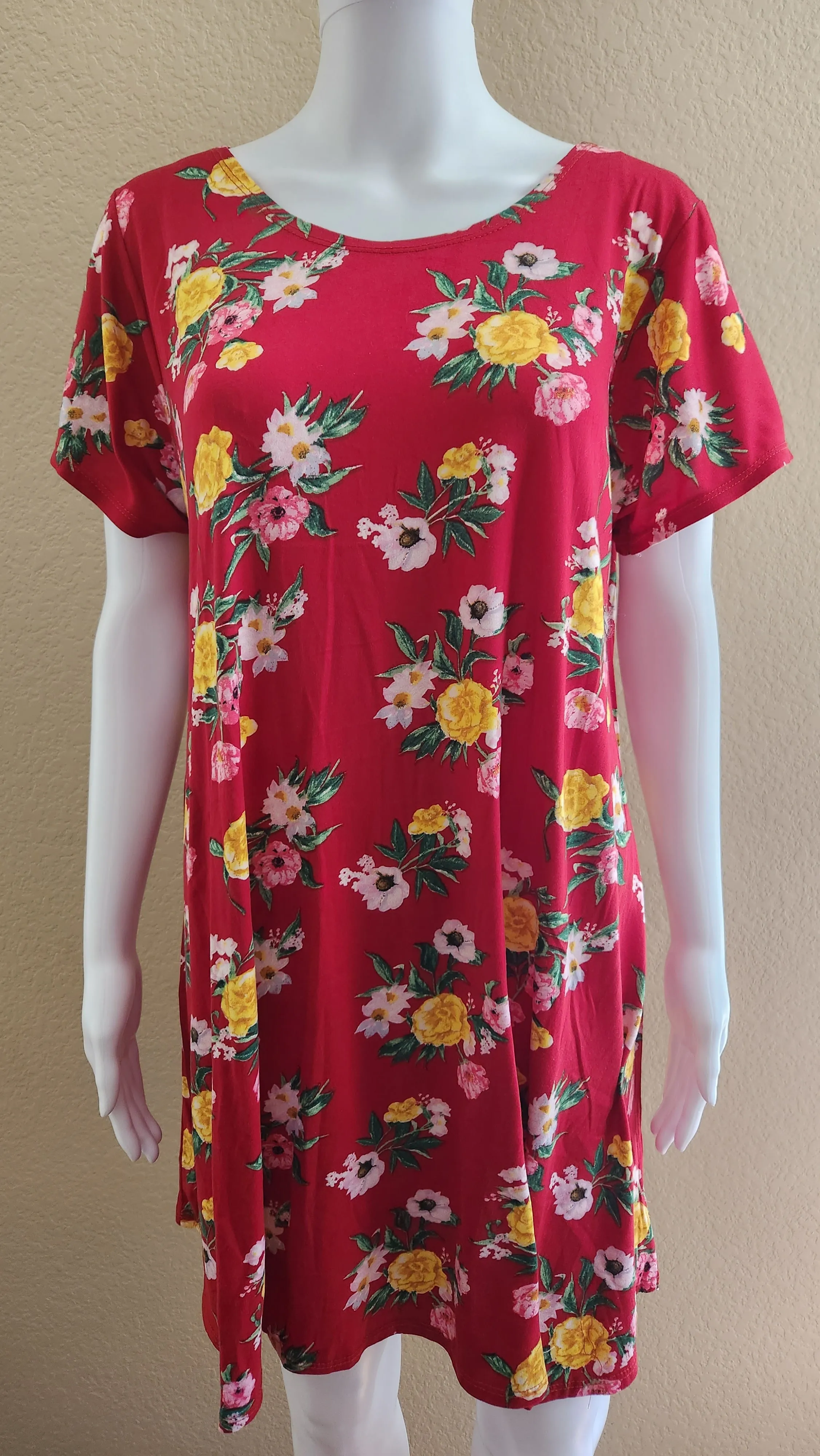 WT50 - Duster Filipina House Summer Comfortable Dress - With Sleeve